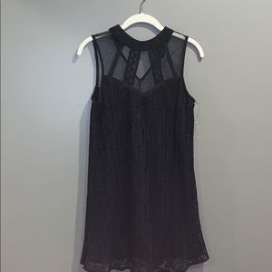Nordstrom Black Sheer Dress